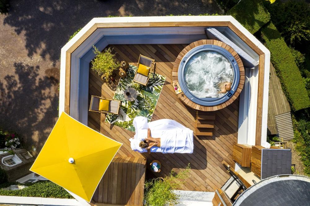 Domaine Saint Clair - Le Donjon Hotel Etretat Luaran gambar